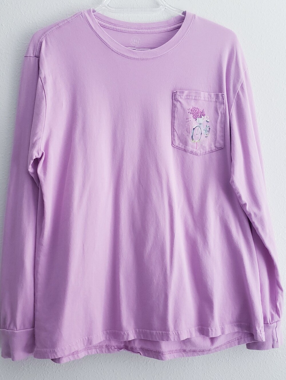 Lauren James Long Sleeve Flower Spring Bike Top - Picture 4 of 7